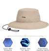 CKeep Cooling Bucket Hat- UPF 50, 3” Wide Brim, Cools When Wet